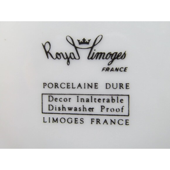 Royal Limoges Porcelaine Dure France Cup  Saucer Sets Bundle of 2 - Picture 15 of 16